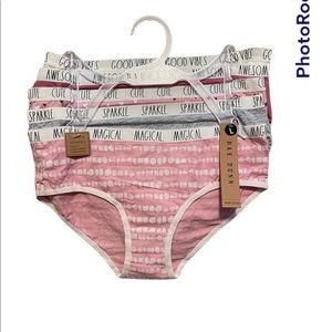 NWT Rae Dunn Little Girls Panties